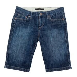 Joe's Jeans Bermuda Cigarette Distressed Jean Shorts Size 28 Women’s